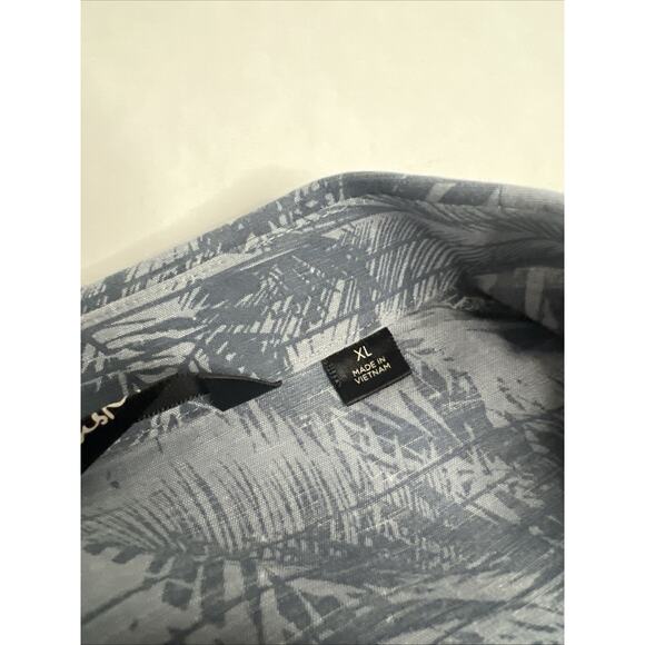 Travis Mathew Men’s Hawaiian Print Short Sleeve Button Up Casual Shirt – Size XL - Picture 12 of 13